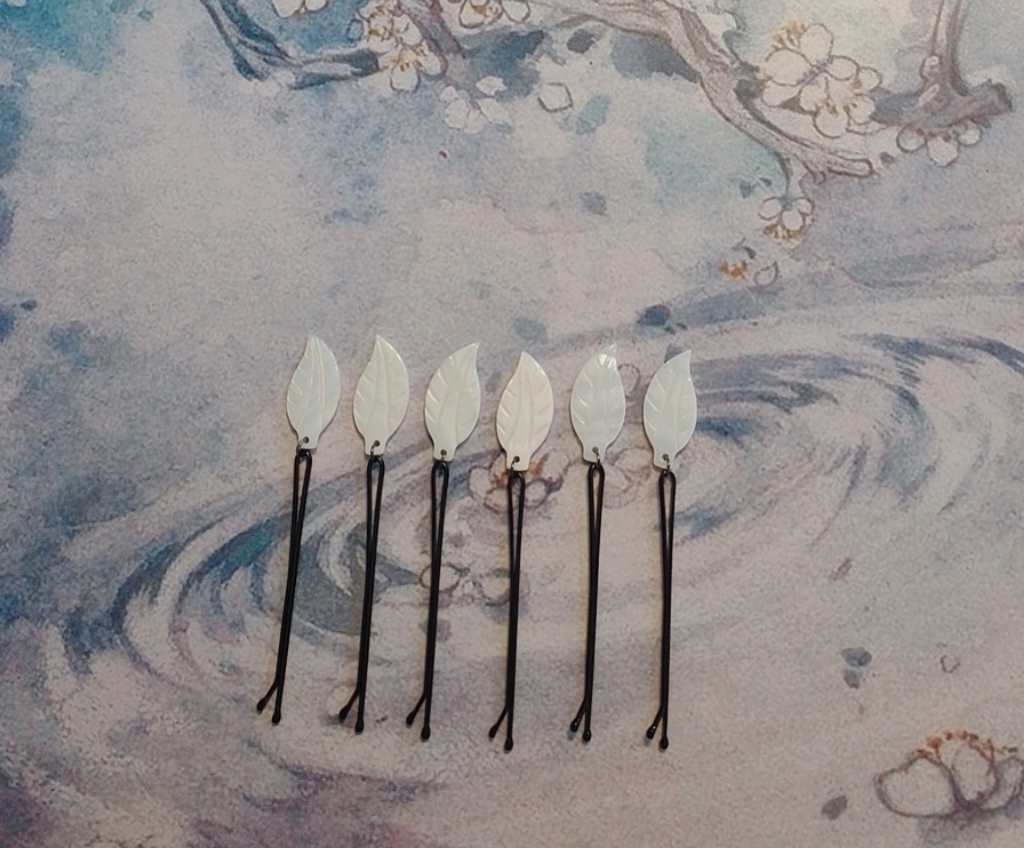 仙剑奇侠传赵灵儿同款叶子头饰少女风一字夹民族风发饰