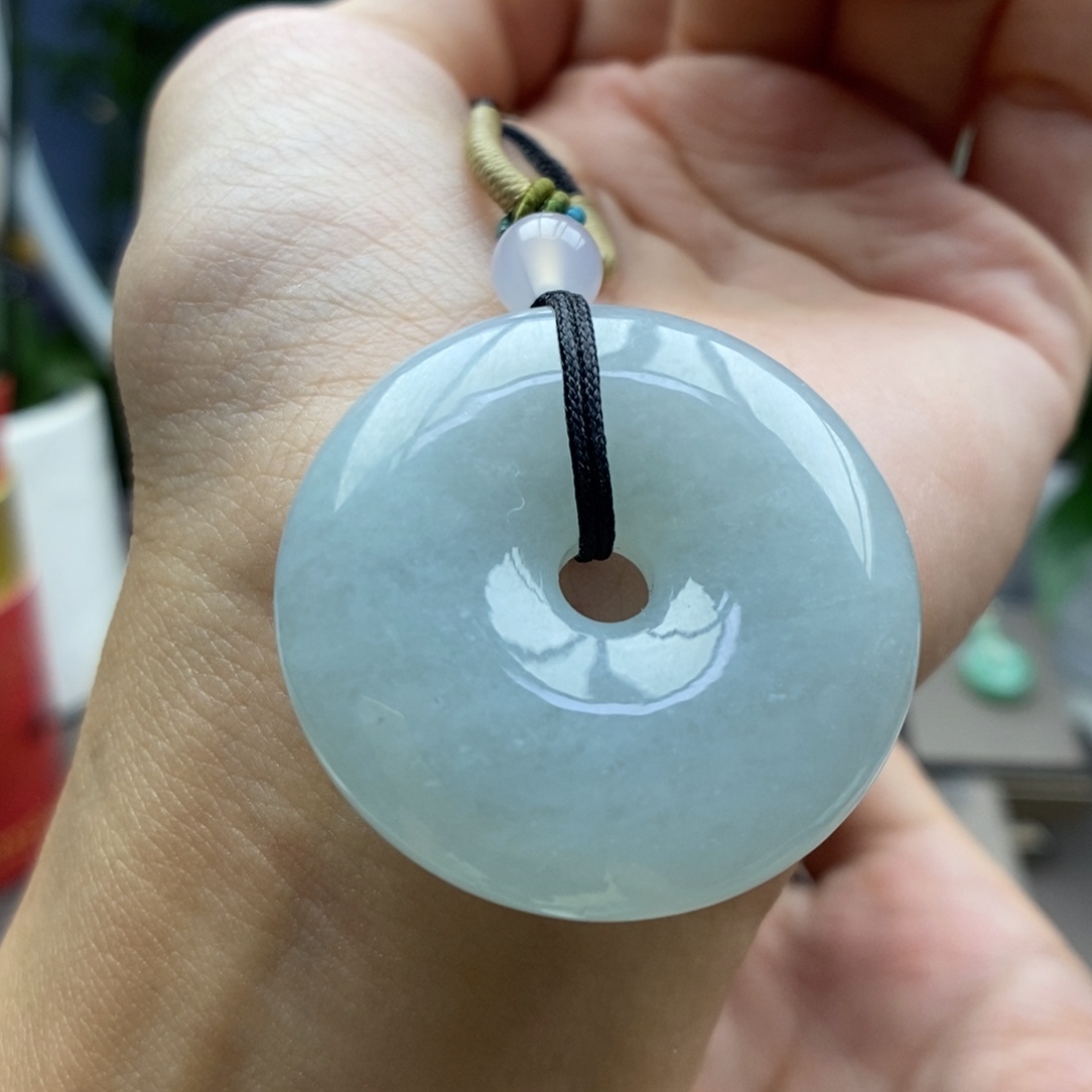 翡翠未镶嵌颈饰吊坠26