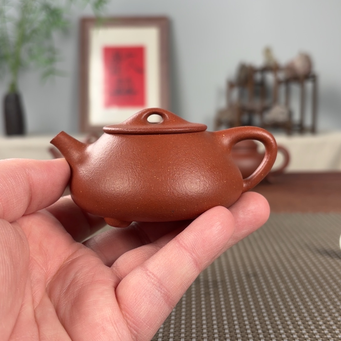 紫砂茶壶微瑕黄龙山原矿紫砂壶