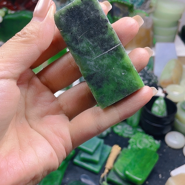 未镶嵌和田玉珠宝半成品