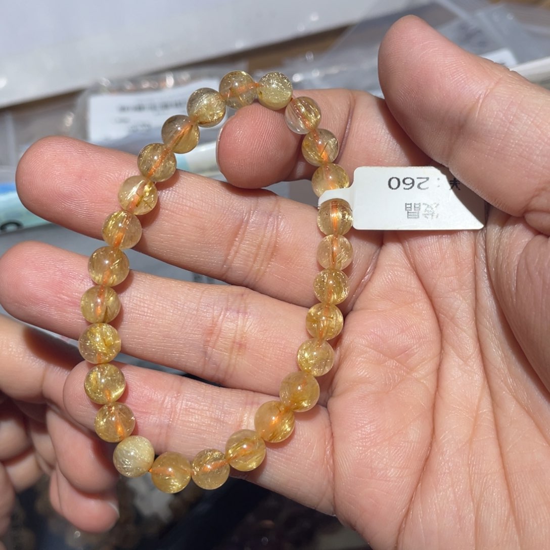 水晶手链未镶嵌一**子手链