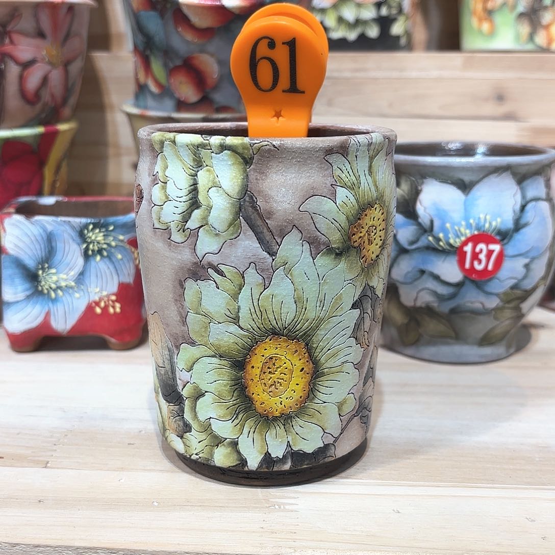 紫砂花盆手工花盆默认微瑕7.5/11