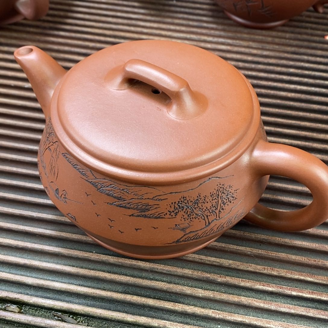 紫砂茶壶原矿手工139