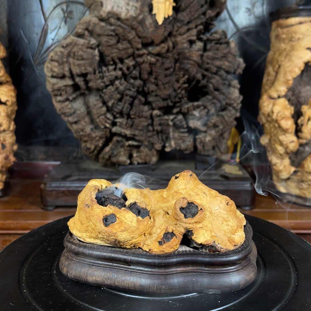 木荔枝木老料香炉子