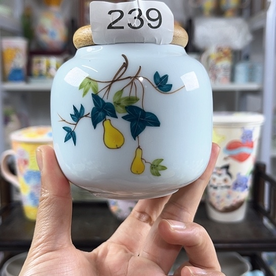 手绘高温釉下彩陶瓷