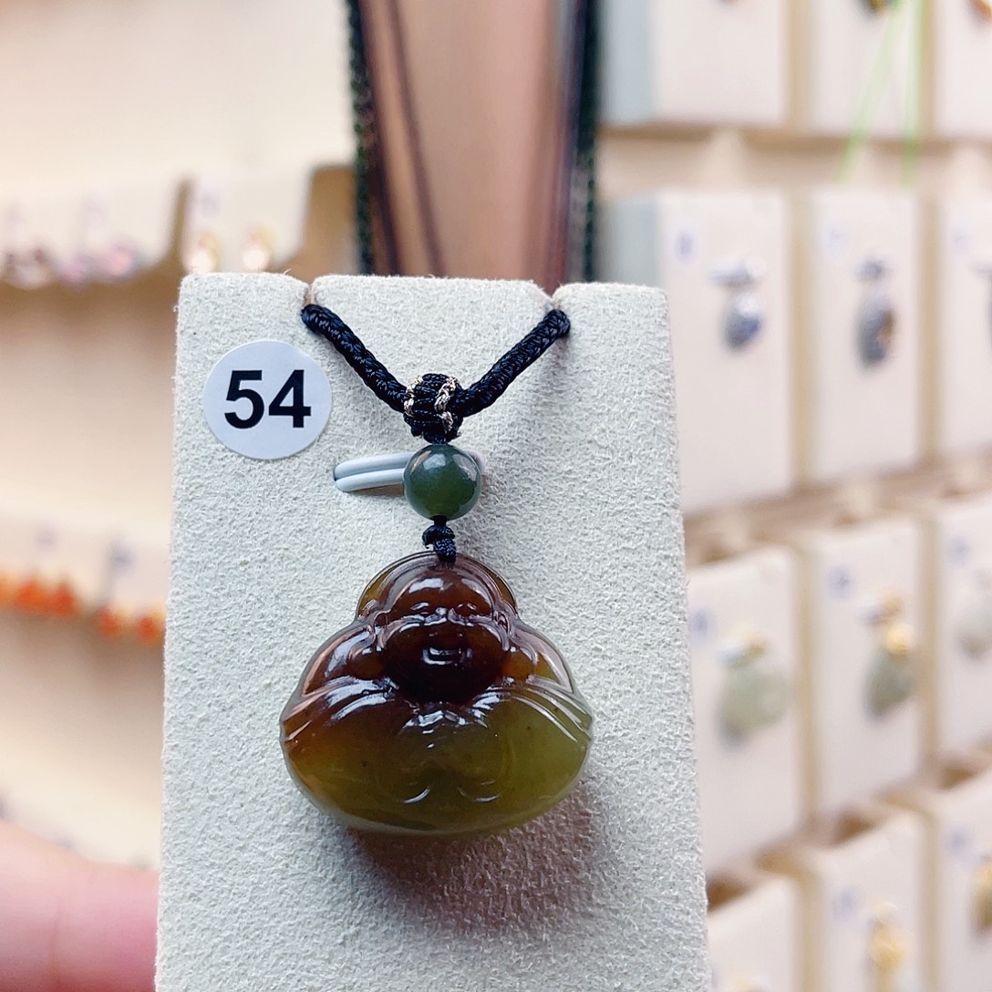 ****0和田玉未镶嵌吊坠(赠链)