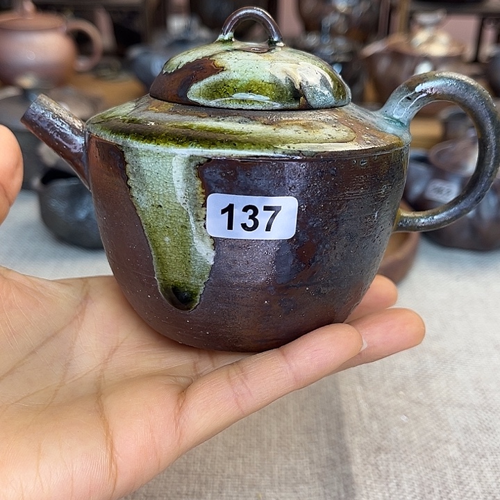 裸柴烧陶瓷手工茶器