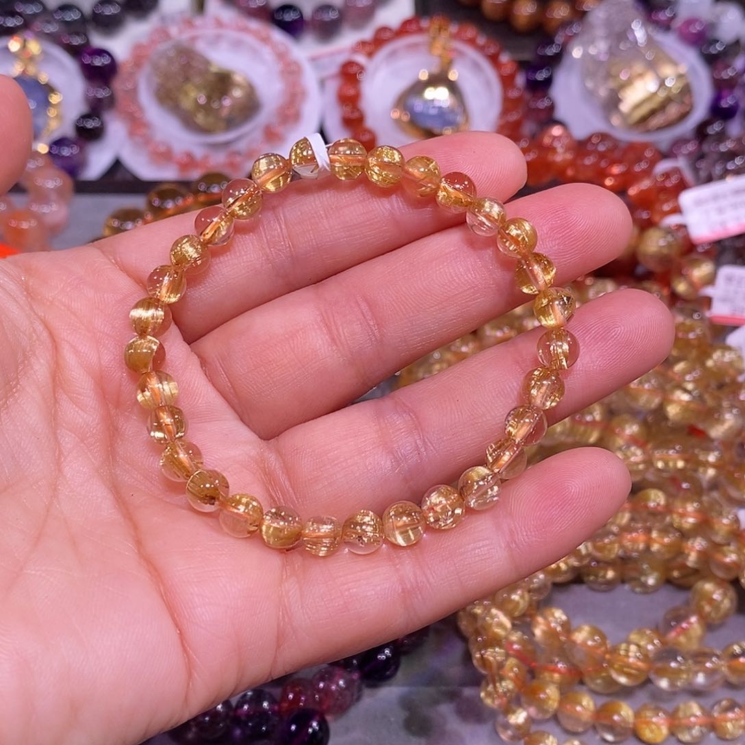 未镶嵌手链水晶金钛晶6