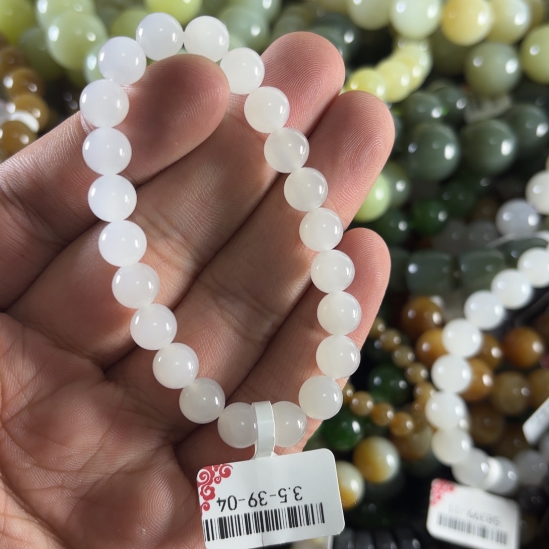 和田玉手链未镶嵌W1