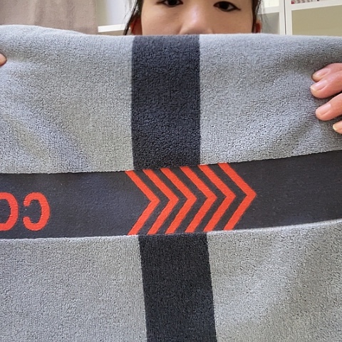 棉微瑕毛圈浴巾一条不支持用卷