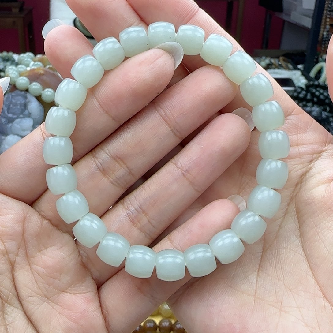 和田玉手链未镶嵌