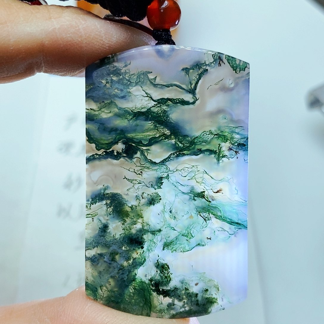 玛瑙/玉髓颈饰未镶嵌深**净