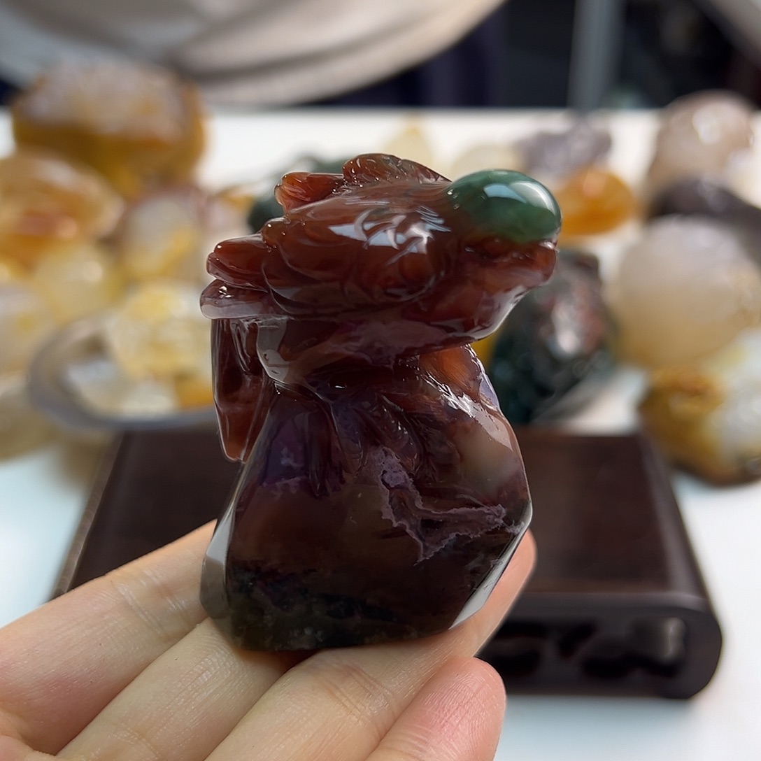 玛瑙/玉髓未镶嵌颈饰