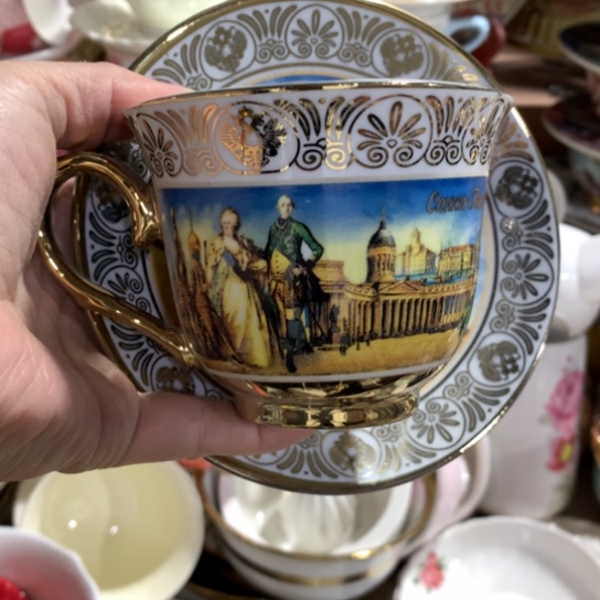 瓷片微瑕陶瓷处理介意请慎拍200毫升