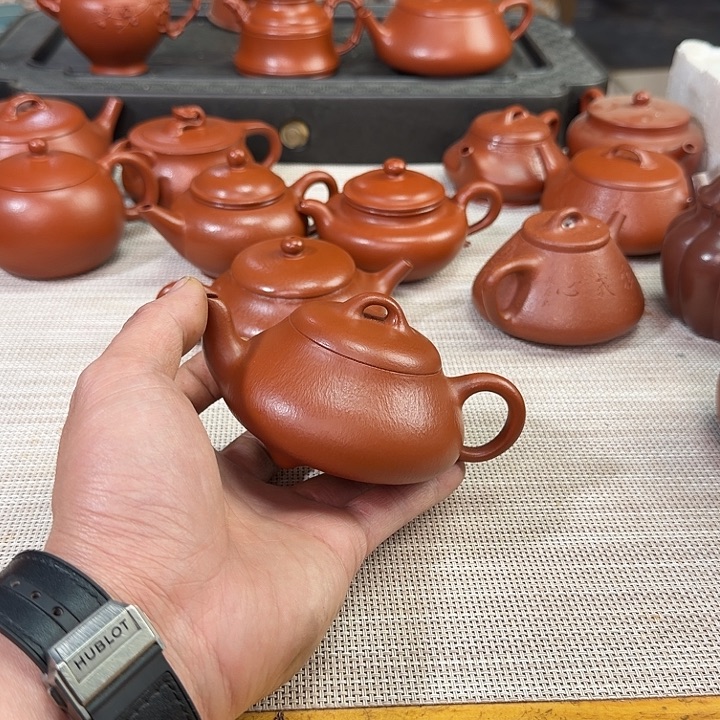 壶紫砂全手工制作汉棠