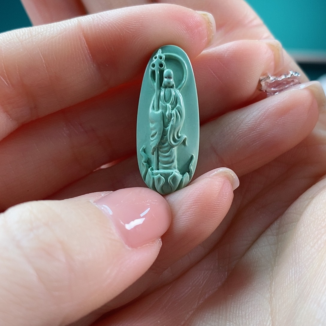 绿松石珠宝奇石未镶嵌