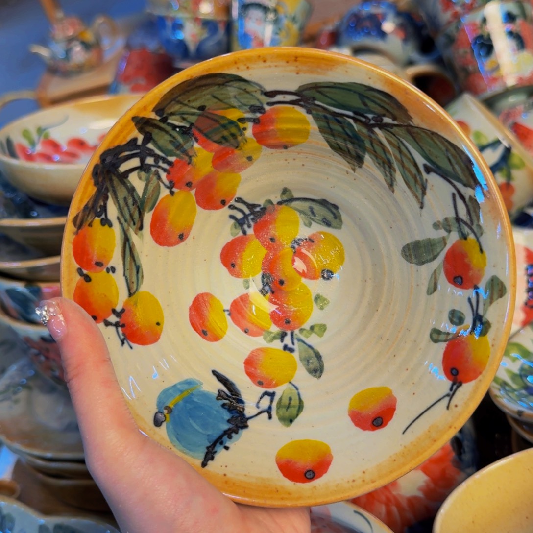 瓷片景德镇陶瓷手工手绘