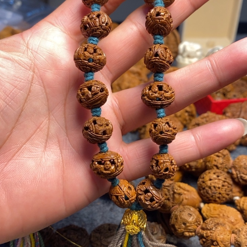 【闪购商品】手串/手链核桃悟*桃核雕刻