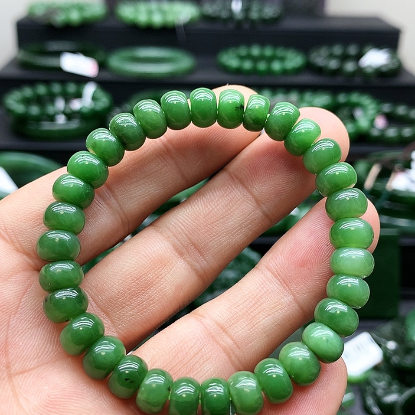 【闪购商品】和田玉（碧玉）手链未镶嵌