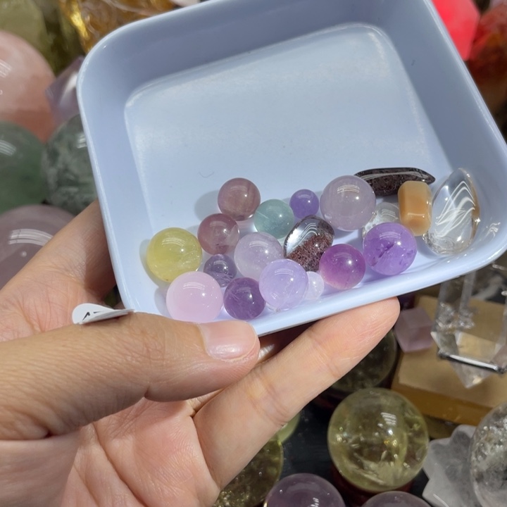 珠宝半成品未镶嵌水晶35福利