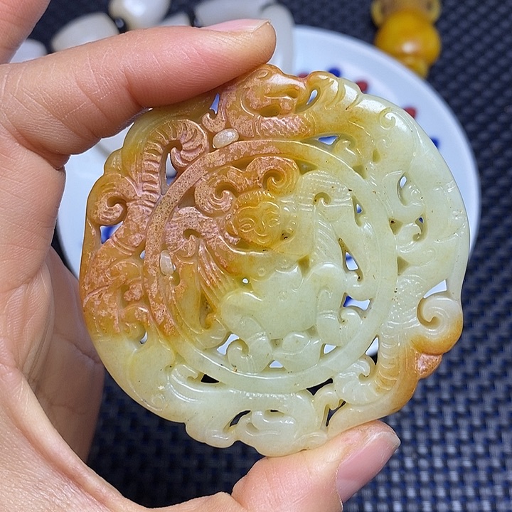 吊坠白玉菩提支持七天无理由