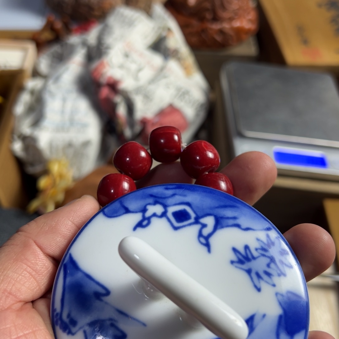 紫砂茶杯我家粉丝真好看啊