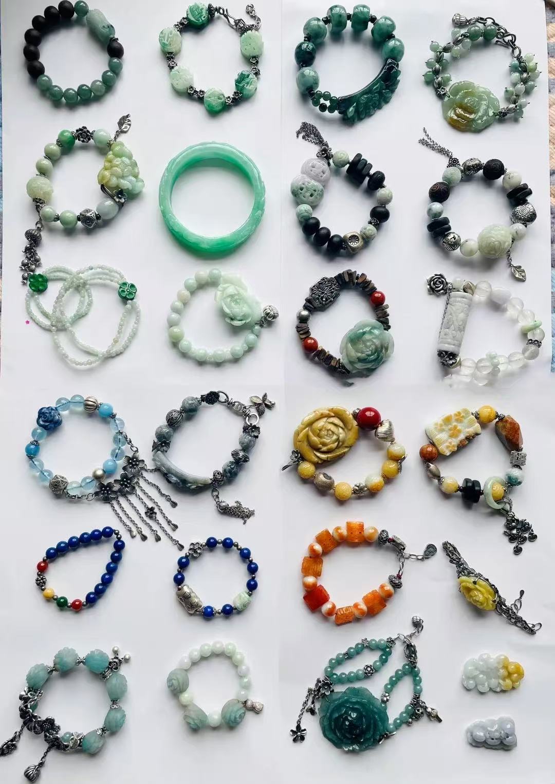 88亿镶年原创设计气质配饰diy多宝设计直播间选款