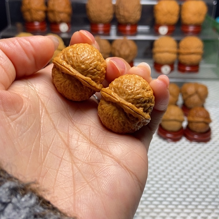 文玩核桃把件14福星小铁锤