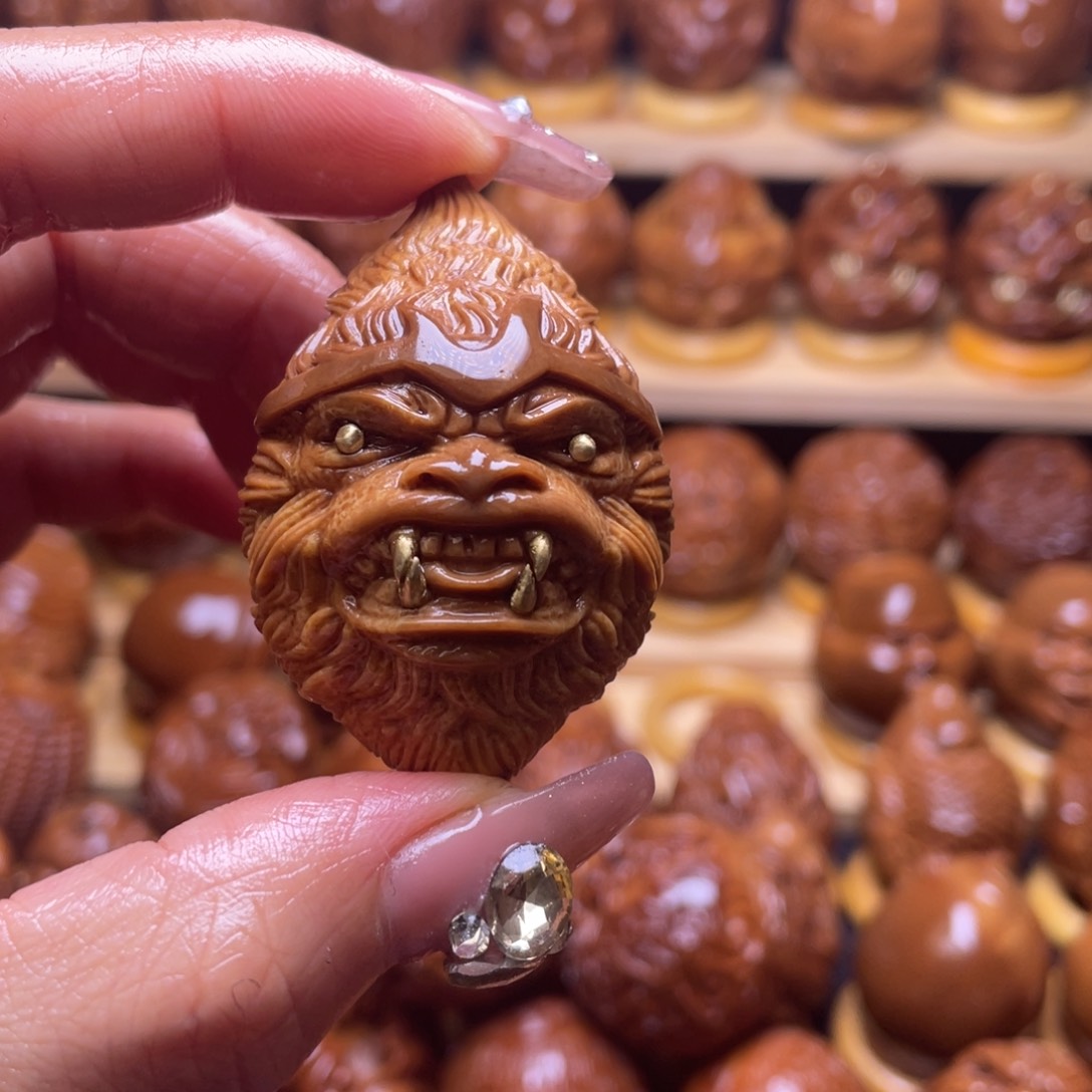 橄榄核把件A***g巴西大橄榄