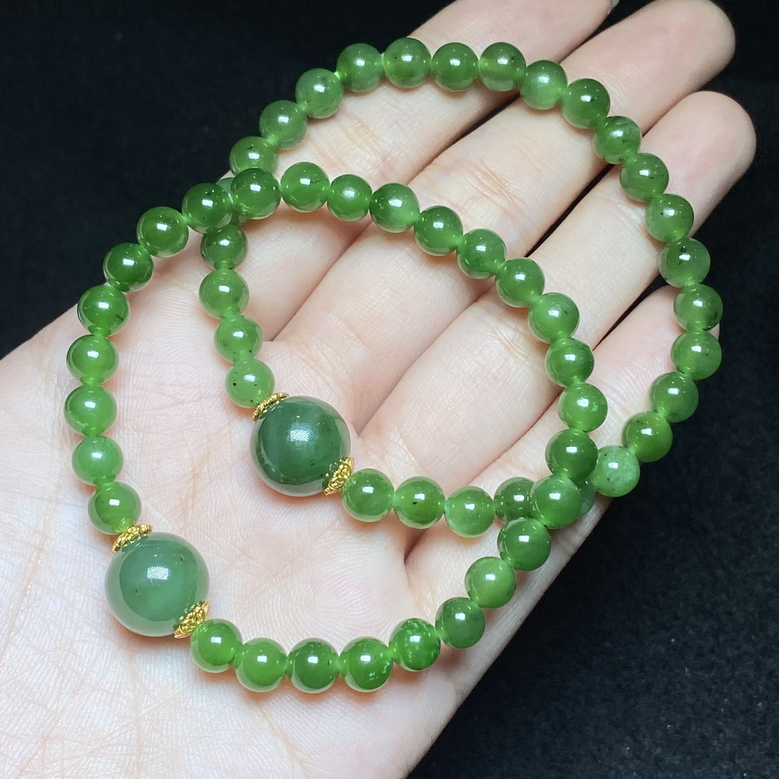 【小北好物】和田玉DIY手串 QH220X113【多样性发一件】