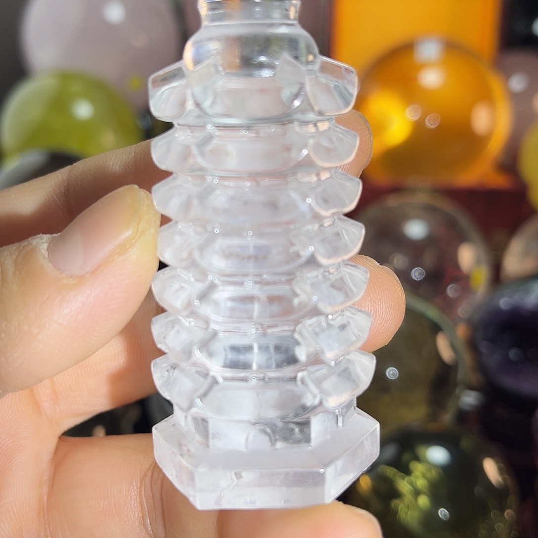 文昌塔未镶嵌水晶