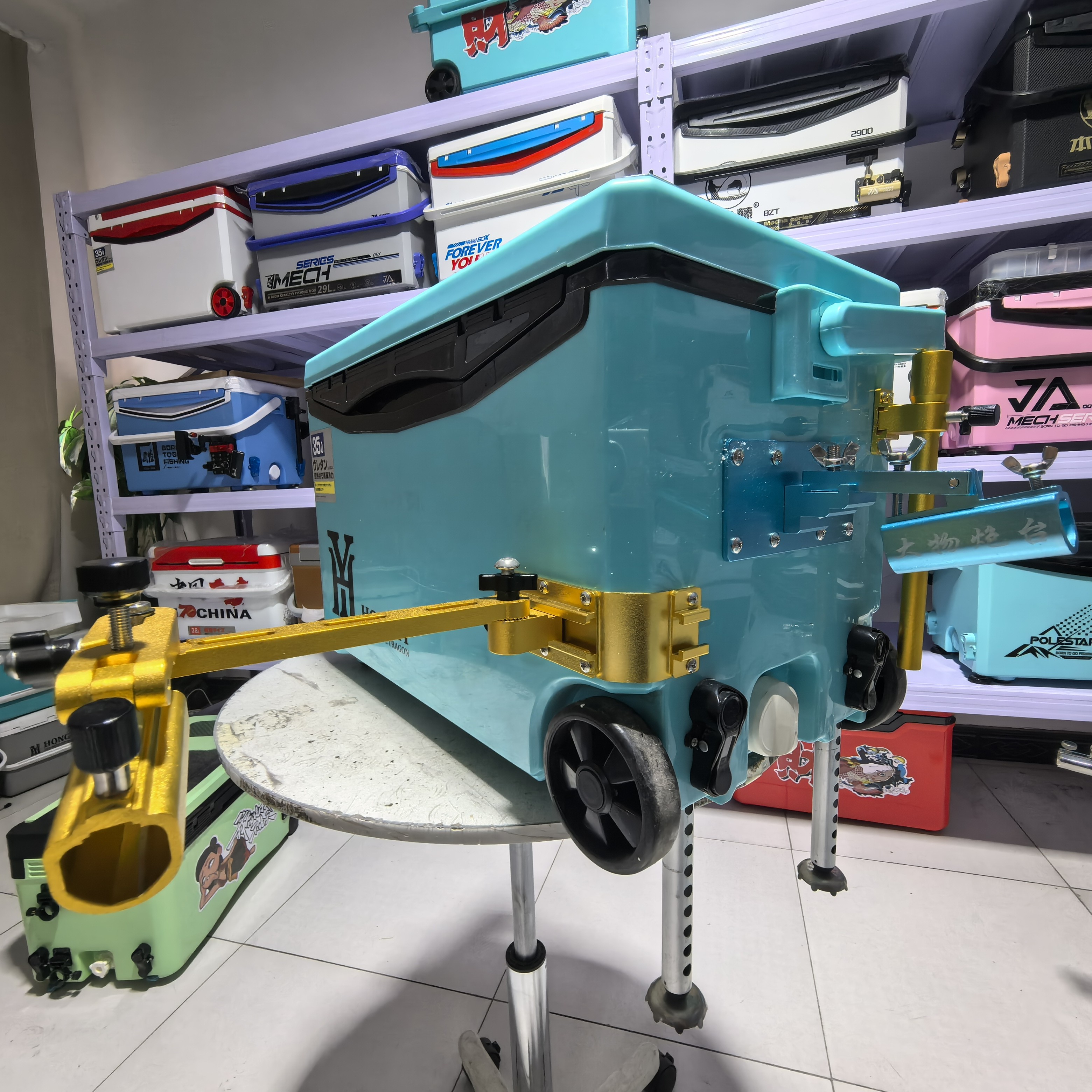 本藤35升钓箱靠背款