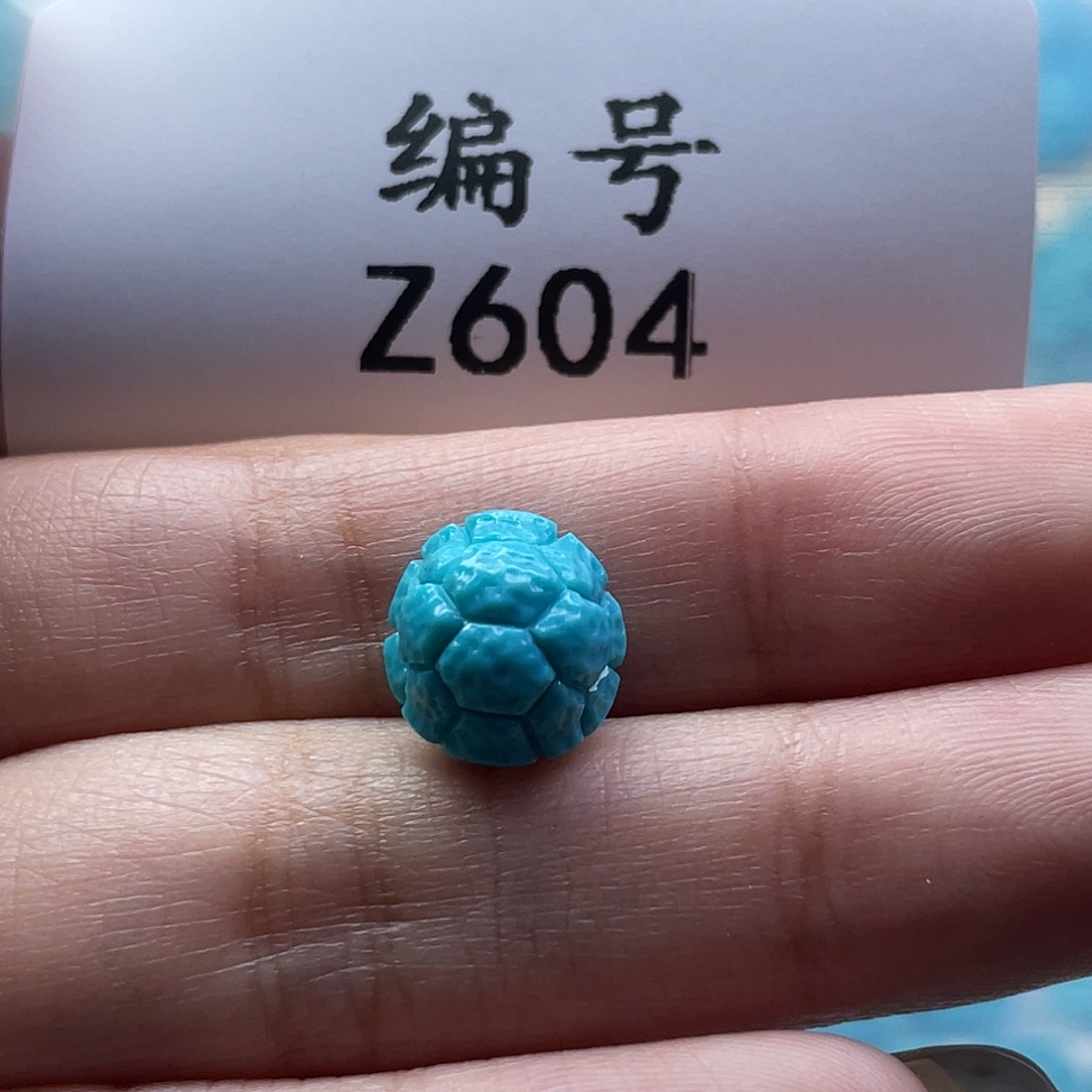 ****路绿松石未镶嵌颈饰