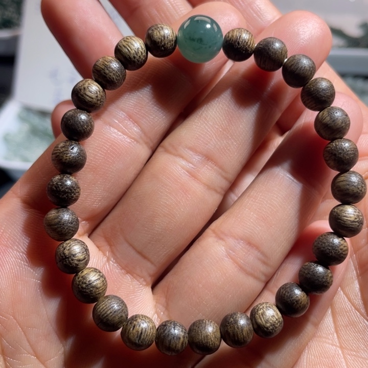 翡翠未镶嵌手链多样性发货