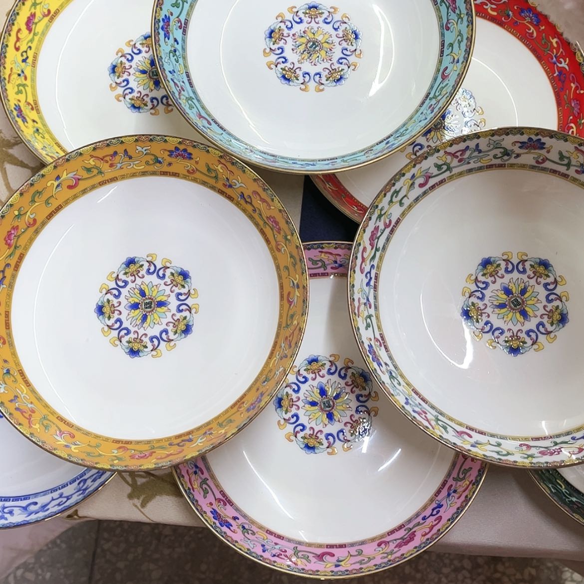 【闪购商品】骨瓷7英寸8深混。。。。。。。。