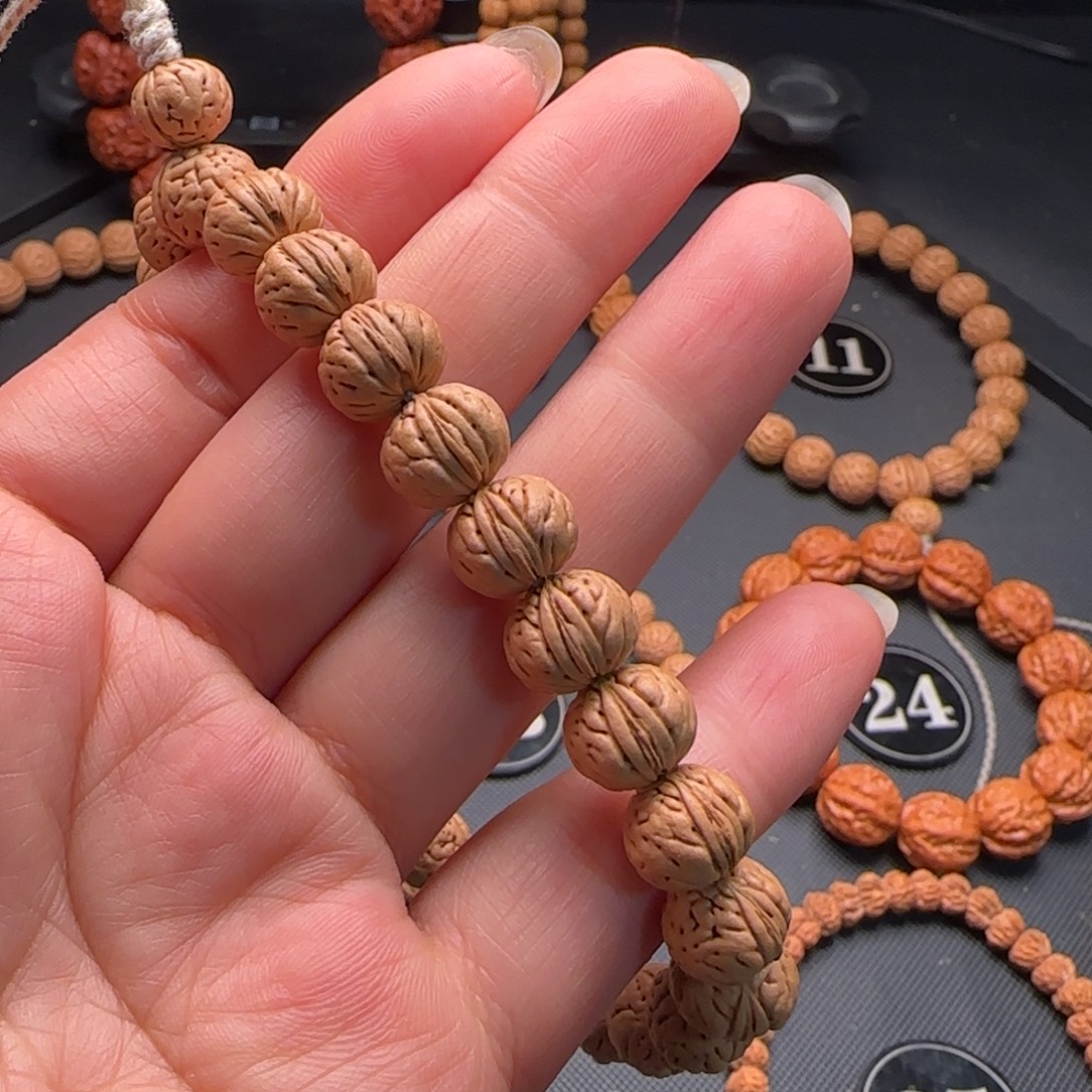 手串桃核桃核磨盘脐中脐