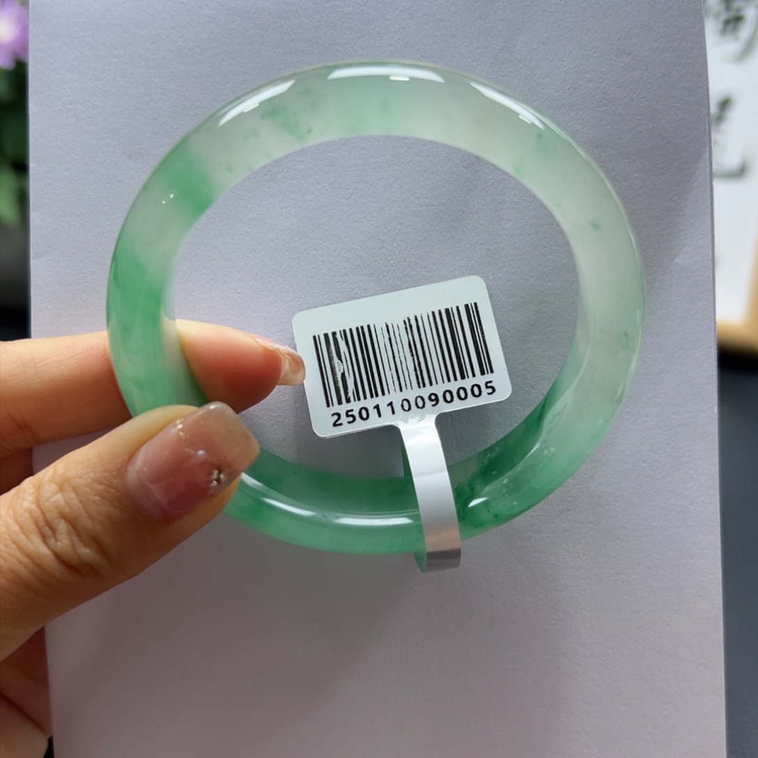 石英质玉手镯未镶嵌优优ZQP55-56圈口