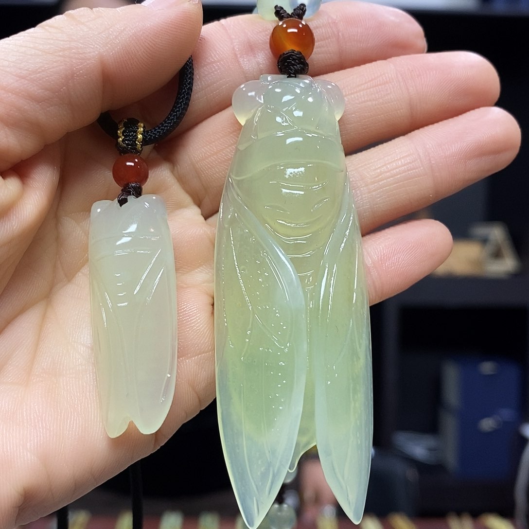 岫玉挂件吊坠未镶嵌