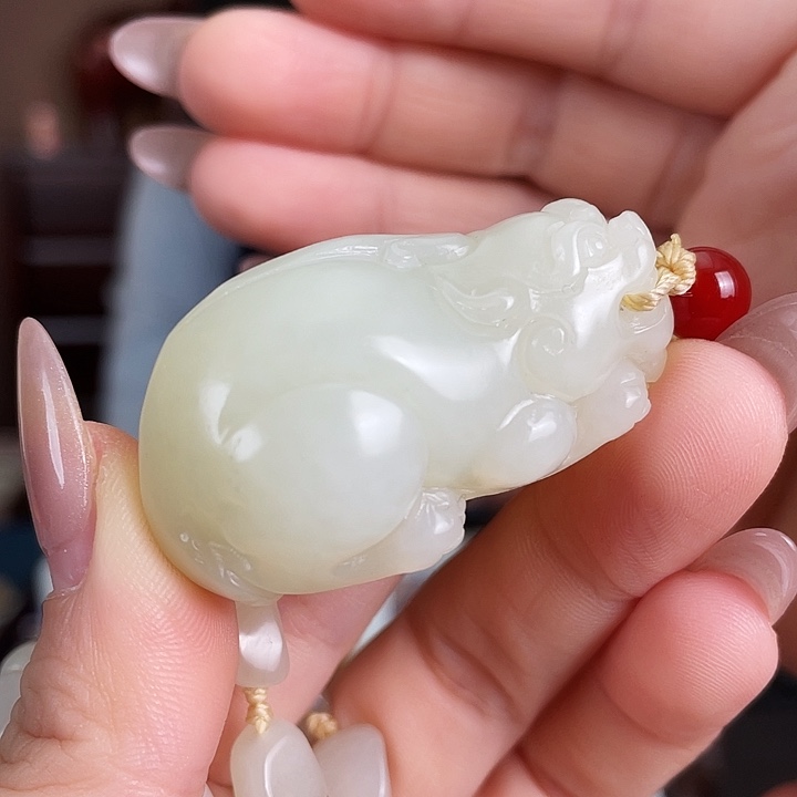 和田玉未镶嵌颈饰定制发货