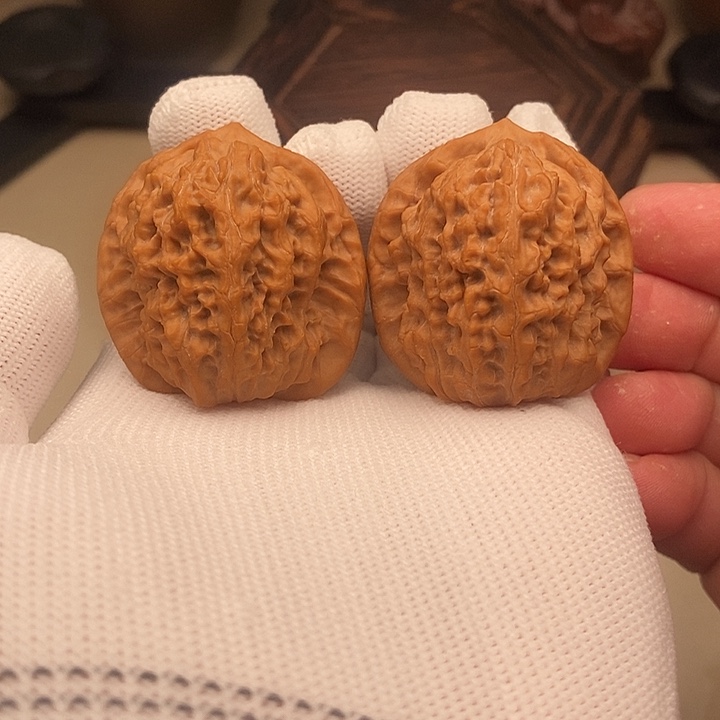 吊坠文玩核桃马老四38.5