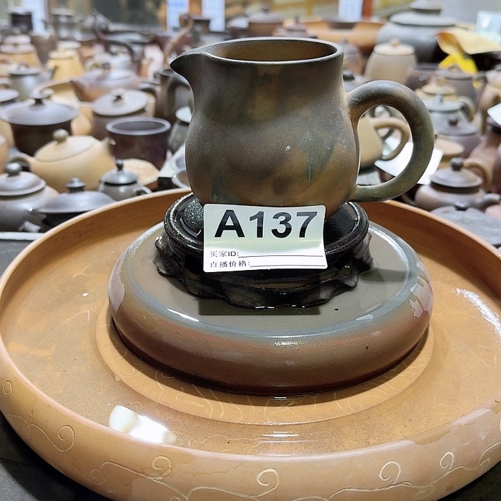 紫砂茶壶念*坭兴陶柴烧