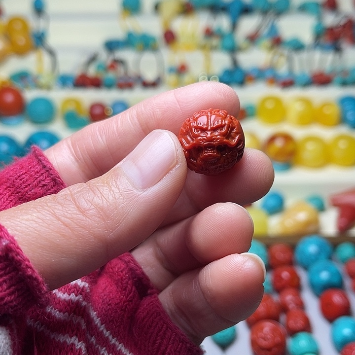 文***强大理石非金属红龙珠16