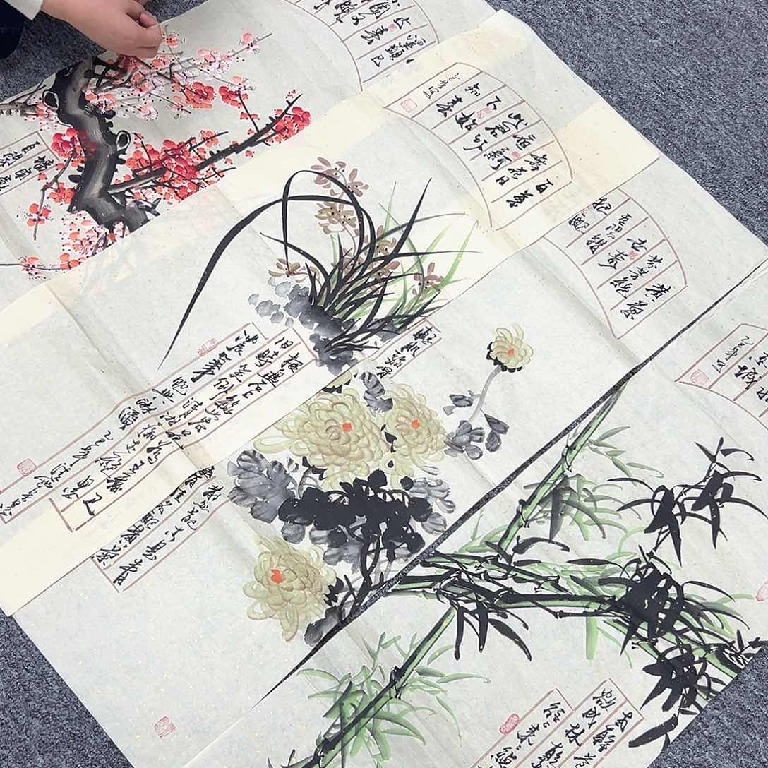 国画纯手绘字画作品欣赏