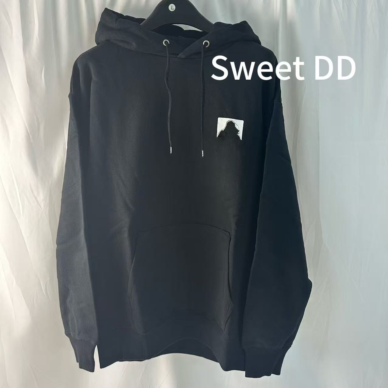 Sweet DD-猩猩系列黑色连帽卫衣