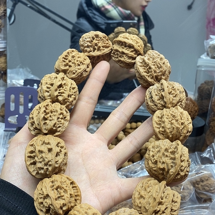 文玩核桃把件36苹果手持