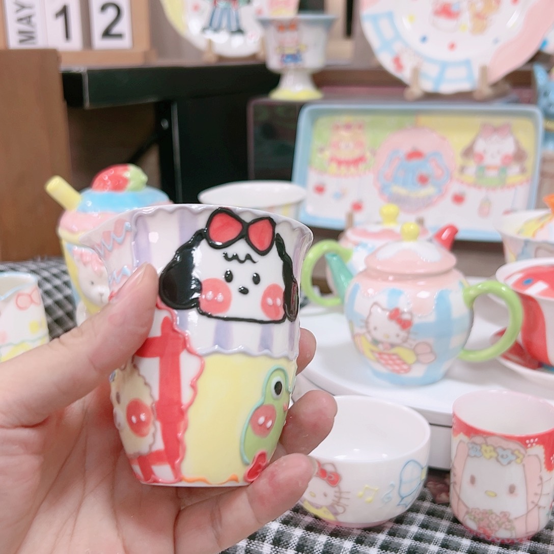 可爱陶瓷高温手作