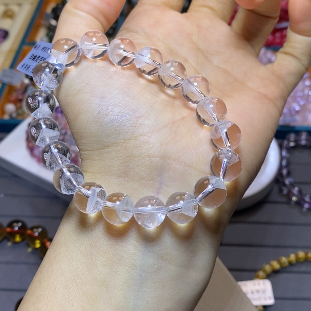 水晶手串未镶嵌安*手串