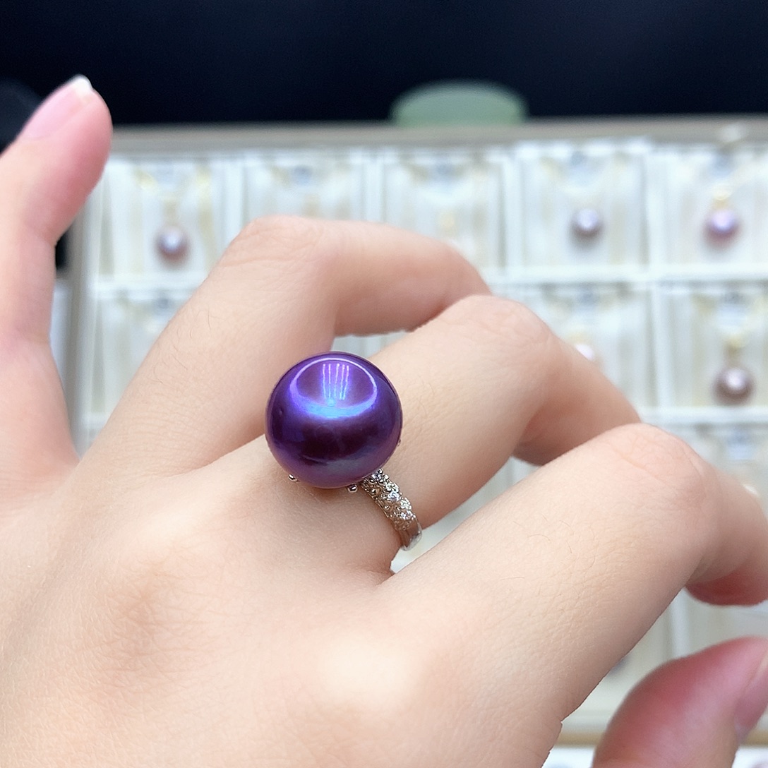 淡水珍珠吊坠(赠链)合金