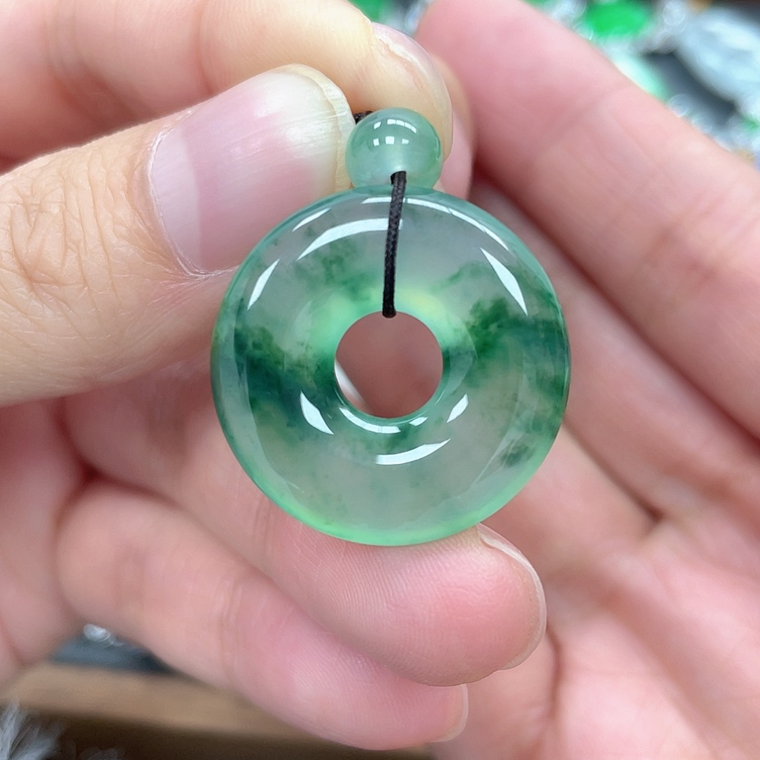 定制翡翠未镶嵌甜甜圈
