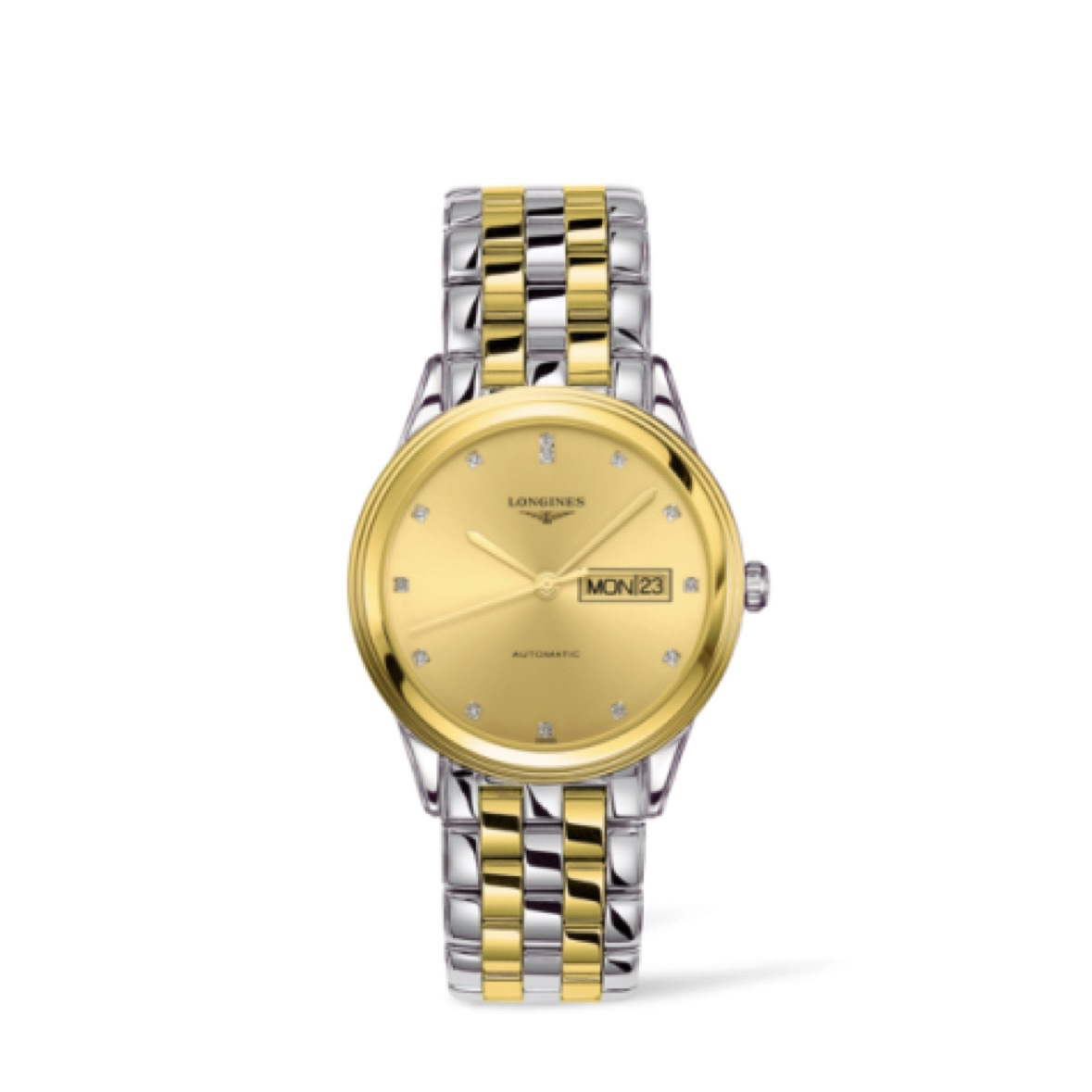 99新 Longines/浪琴 军旗899/机械男表/金条表径38.5